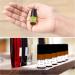 Belle Vous 24 Set Glass Roll-On Bottles for Essential Oils - 3ml Brown Oil Bottles with Stainless Steel Balls & Dripper | Perfect for Perfume & Aromatherapy - Buy Online on GoSupps.com