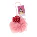MAD BEAUTY Disney Pure Princess Belle Rose Design Loofah Body Puff  Soft Lathering for Shower & Bath  Relax & Unwind  Self-Care Nighttime Routine  Beauty and The Beast