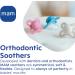MAM Original Start Soother 0-2 Months (Pack of 2) Baby Soother Made from Sustainable Material SkinSoft Silicone Teat with MAM Soother Case Cream Plain Stone - Buy Online on GoSupps.com