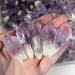 Natural Crystal Rough Home Decoration Natural Amethyst Cluster Rough Gravel Rock Crystal Raw Gemstone Specimen Decoration Stones (Size : 100G) - Buy Online on GoSupps.com