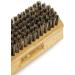 REMOS Double-Sided Hand & Nail Brush | Beech Wood with Natural Grey Bristles - Buy Online on GoSupps.com