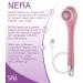 Spa Sciences NERA Shower Body Brush - 4-in-1 Exfoliation, Cleansing, Massaging - Body Brush, Loofah, Pumice Stone, Massage Head - All Skin Types - Buy Online on GoSupps.com