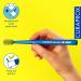Curaprox CS 5460 Ultra Soft Toothbrush - Dark Blue-Yellow Manual Toothbrush for Adults with 5460 Ultra Soft CUREN Bristles | International Shipping Available - Buy Online on GoSupps.com