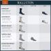 Ballston Lightweight Merino Wool Low Hiking Socks - 4 Pairs (Small, Lunar Gray) | All Season for Men and Women - Buy Online on GoSupps.com