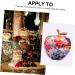 HOMSFOU 1pc Ornaments Glass Collectible Figurines Decoraciones Para Salas De Casa Fake Apples Decor Toys Artificial Tablescape Decor Fruit Shape Adornment Paperweight Resin Office Cupboard - Buy Online on GoSupps.com