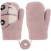 Cute Fox Knitting Full Finger Gloves for Kids 1-3 Yrs | Winter Thermal Plush Lining | Ideal for Cycling & Camping | Toddler Gloves in Car/Khaki - Buy Online on GoSupps.com