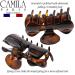 Camila Paris CP2421 Medium Bow French Hair Clip for Women - Tortoise | Stylish and Durable Hair Accessory Made in France - Buy Online on GoSupps.com