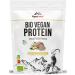 Alpenpower Bio vegan protein 2k pea rice nature 600 g i 100% natural & without additives i optimal relationship peasons.