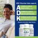 Power By Naturals ADK Vitamin Supplements - Vitamin A, D3 5000 IU, K2 MK-7 - 60 Capsules - Buy Online on GoSupps.com