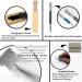 KALOUR 33 Pieces Sketching Pencils Set with Charcoal, Sharpener, Eraser - Portable Art Supplies Kit for Artists, Beginners, Adults, Teens - Buy Online on GoSupps.com