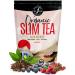 VITSTORM Organic Detox Herbal Tea - VITSTORM - Slim Tea Red Berries - Powerful Draining Anti-Water Retention Infusion - Anti-Cellulite Infusion -