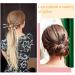 12-Piece Acetate Hair Sticks Hair Chopsticks Tortoise Shell Hairpins - Vintage Chinese Hair Accessories for Women & Girls - Leopard Print Shell Hair Pins - Bun Styling - 6 Styles (Fresh Pattern) - Buy Online on GoSupps.com