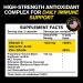 High Absorption Vitamin C 1600mg + Zinc 50mg Capsules - Immune Support Complex for Adults - VIT C Immune Booster - Buy Online on GoSupps.com