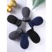 Boyiee 3 Pairs Baby Toddler Winter Mittens | Fleece Warm Mittens for Baby Boy Girl 6-18 Months - Black Navy Blue Grey - Buy Online on GoSupps.com