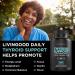 Livingood Daily Natural Thyroid Support - Thyroid Supplement with Ashwagandha, Iodine, Selenium & More - 60 Capsules - Buy Online on GoSupps.com