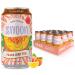 Swoon Peach Iced Tea - Low Carb, Paleo-Friendly, Gluten-Free Keto Peach Tea Beverages - Made with Organic Black Tea and Peach Juice Concentrate - 12 fl oz (Pack of 12) Peach 12 Fl Oz (Pack of 12)
