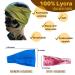 Sweat Wicking Workout Headbands for Women - Ideal for Yoga, Pilates, Gym, Running - Premium Soft Stretchy Fabric - Extra Wide Solid Colors - Pink/Fluorescent Yellow - Buy Online on GoSupps.com
