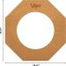 Viper Octagonal Wall Defender Dartboard Surround Cork - 41-0616-99 | GLD Products - Buy Online on GoSupps.com