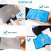 Extra Large Hot & Cold Therapy Gel Pack (21 x 13) by Cureve - Reusable Ice Pack for Injuries on Back, Legs, Shoulders & Arms - Buy Online on GoSupps.com