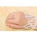 Minimalist Double Layer Cross Ring - Adjustable Silver Wrap Ring for Women Daughter Girlfriend - Buy Online on GoSupps.com