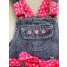 Peacolate Baby Girls Overalls with Belt - Rose, 18-24 Months - Buy Online on GoSupps.com