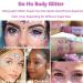 Buy Go Ho Pink Body Glitter Gel & Baby Pink Heart Earrings Sparkle Holographic Glitter for Concerts & Makeup - Buy Online on GoSupps.com