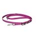 IDC Color & Gray Adjustable Leash with Double Carabiner 20 mm x 2.2 m Pink-Gray Pink-Gray 20 mm x 2.2 m