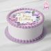 J & M Deco Edible Cake Toppers - Happy Birthday Motif - Fondant Cake Decoration - 20 cm Dining Paper - Perfect for Birthday Parties - Buy Online on GoSupps.com