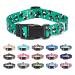Suredoo dog collar adjustable soft & comfort nylon dog collar for small medium-sized dog puppies (s panda) s (neck circumference 25-40 cm width 1.5 cm) panda
