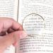 Gold Chain Necklace with 1-3/4 Inch Optical Magnifier Lens - Ideal for Reading Fine Print and Increasing Vision - Library Reading Jewelry - Buy Online on GoSupps.com