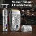 Suttik Electric Razor for Men - Waterproof Foil Shaver Set Beard Trimmer & Replacement Blade - Perfect Gift for Facial Grooming & Bald Heads - Buy Online on GoSupps.com