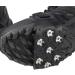 FANBX F Crampon Traction Cleats - 7 Point Anti-Skid Spikes for Walking, Jogging, Hiking, Mountaineering - Ice Snow Grips - Black - Buy Online on GoSupps.com