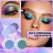 Glitter Eyeshadow Single 12X Women Long Lasting Glitter Makeup Eye Shadow Single Reflective Glitter Eyeshadow Single for Travel Daily Travel Parties Picnics - Buy Online on GoSupps.com