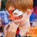 24-Piece Face Paint Stencils for Kids & Halloween Makeup - Vivid Style - Buy Online on GoSupps.com