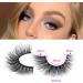 Wispy Lashes Natural False Eyelashes Fluffy 16mm Cat Eye Lashes Pack 5D 14 Pairs Fake Eyelashes by TNFVLONEINS B02 - Buy Online on GoSupps.com
