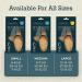 Transparent Sole Protector - Anti-Slip Shoe Grips for Men & Women | Non-Slip Pads Medium US 10-12 (EU 43-46) - Cost-Effective Shoe Sole Protection - Buy Online on GoSupps.com
