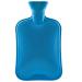 Heat bottle without cover 2 and 3 pack heat bottles large 1.8l rubber hot water Bottle robust and durable from natural rubber bed bottle for children and adults (blue 1 pack) blue 1 pack