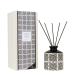 WAX LYRICAL Fired Earth Ceramic Tea and Jasmine Reed Diffuser Gift Set Black & White 200 Millilitre