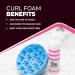 Hydrating Curl Foam (7 Oz.) Anti-Frizz Formula for Women & Men with Frizzy Wavy Hair Volumizing & Frizz Control Hair Mousse for Curly Hair - Buy Online on GoSupps.com