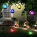 Linkax Solar Pool Lights - Waterproof Floating Lamps for Garden Pond & Swimming Pool - Color Changing Set of 2 - Buy Online on GoSupps.com