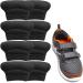 WLLHYF Kids Heel Grips - 8 Piece Self-Adhesive Cushion Inserts for Toddlers Girls and Boys - Prevent Skin Rubbing and Blisters - Black (4 Pack) - Buy Online on GoSupps.com