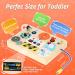 Giftota Montessori Busy Board - 20 Switches & 17 LED Lights | Educational Wooden Toys for 1-4 Year Olds | Ideal Motor Skills Development for Babies & Toddlers - Buy Online on GoSupps.com