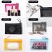 Set of 5 Patu Mini Zipper Mesh Bags - XS Coin Pouch Keychain Holder, Clear Travel & Cosmetic Organizer - Buy Online on GoSupps.com