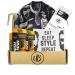 Volumizing Texture Powder Hair Styling Powder Hair Powder for Men Bundle with 2 pk Nishman Powder Hairstyling Wax P1 unibeauties Mens grooming Kit: Comb Set &Barber Styling Cape