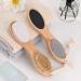 4-in-1 Foot Scrub Brush Callus Remover With Bristle Brush  Pumice Stone  Foot Rasp & Bamboo Handle - Buy Online on GoSupps.com