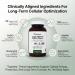 PRISTINE'S Age Finity NAD+ Cellular Optimzation Supplement - NAD NR TMG CoQ10 GlyNAC Resveratrol Spermidine - Cellular Energy & Anti Aging Support - Third Party Tested Made in USA Non-GMO - Buy Online on GoSupps.com