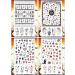Kalolary Halloween Nail Art Stickers Decals 12 Sheets Self-Adhesive DIY Nail Art Strips Various Patterns Pumpkin Bat Ghost Skull Skeleton Nail Decoration for Girls Women Halloween Party - Buy Online on GoSupps.com