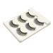 3 Pairs Long Cross False Eyelashes | Natural 3D Fake Thick Black Eye Lashes by Icycheer - Buy Online on GoSupps.com