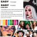 Purple Washable Face and Body Paint | Long-lasting Waterproof Makeup for Halloween Cosplay and Clowns - Full Coverage Cream for Adults & Kids - Buy Online on GoSupps.com