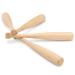 Mini Baseball Bats 6 Inch Perfect for Crafts Party Favors and Scrapbooking - Pack of 2 by Woodpeckers 2 6 Inch